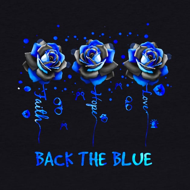 Rose Back The Blue by Phylis Lynn Spencer